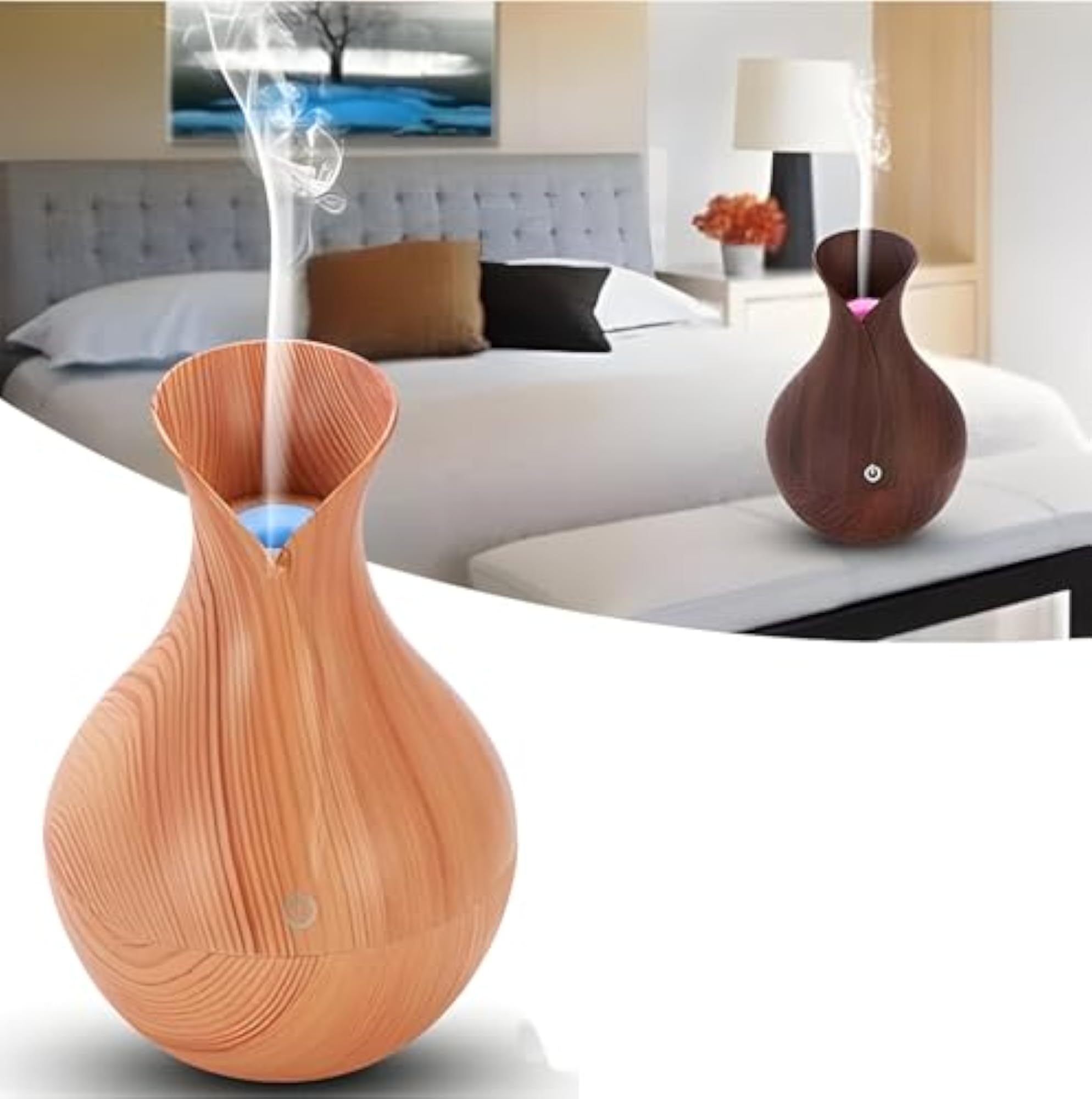 Ultrasonic Aroma Humidifier and Essential Diffuser